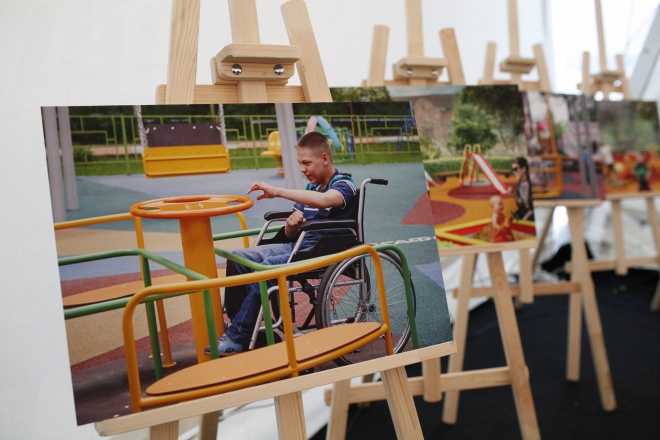 В Одинцово построят игровые площадки для детей с ограниченными возможностями