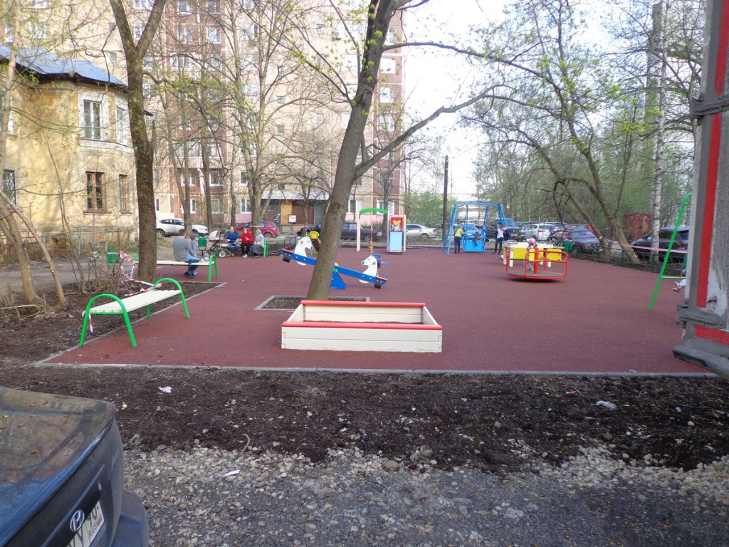 Детская площадка В ЖК «Сердце Одинцово» 